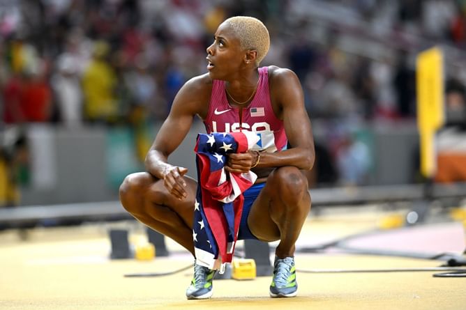 "At times I’ve hated my journey, but I’ve learned to embrace it," - Shamier Little expresses on becoming a world championship medalist again