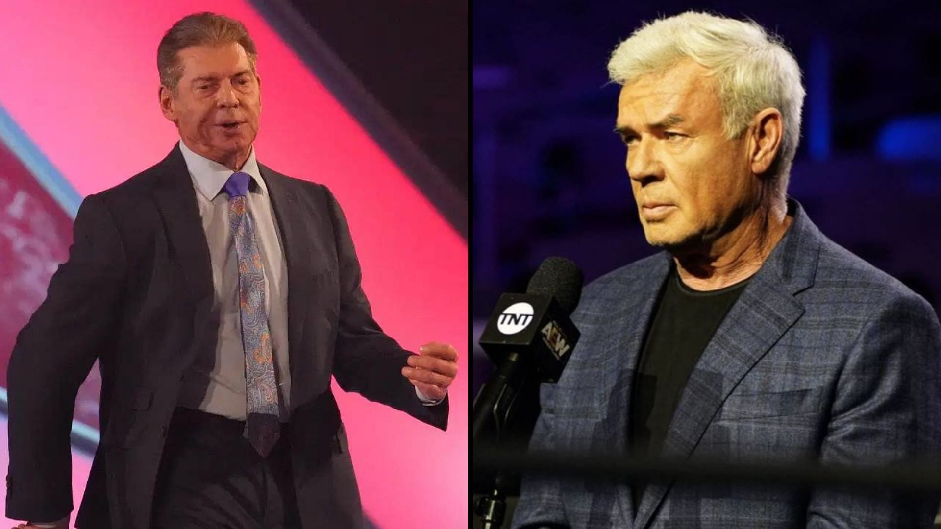 Vince McMahon and Eric Bischoff both worked together in WWE