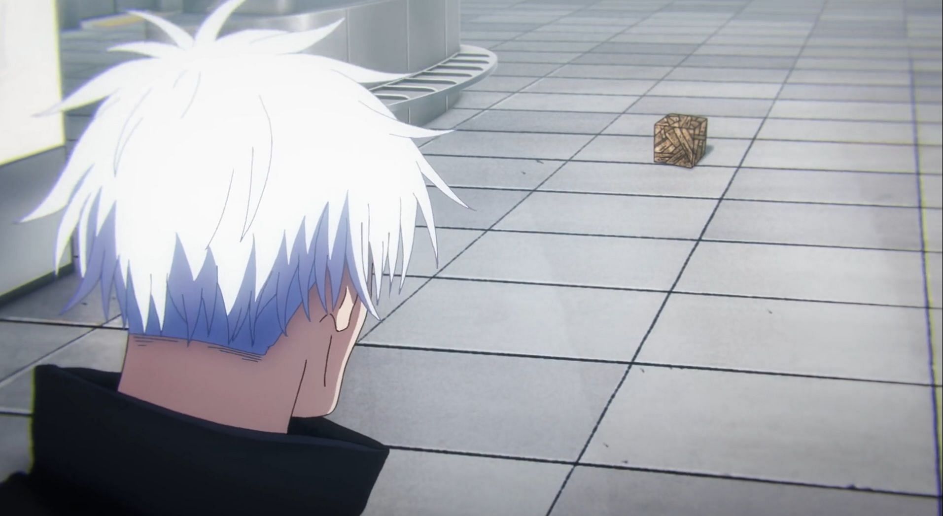 Gojo runs into the closed prison realm (Image via MAPPA)