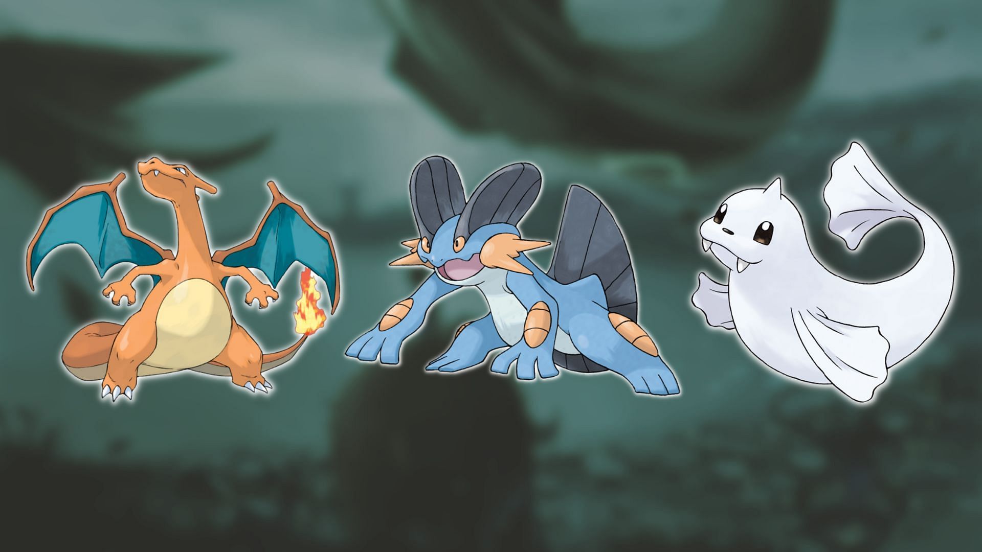 Best Swampert Great League team (Image via Sportskeeda/The Pokemon Company)