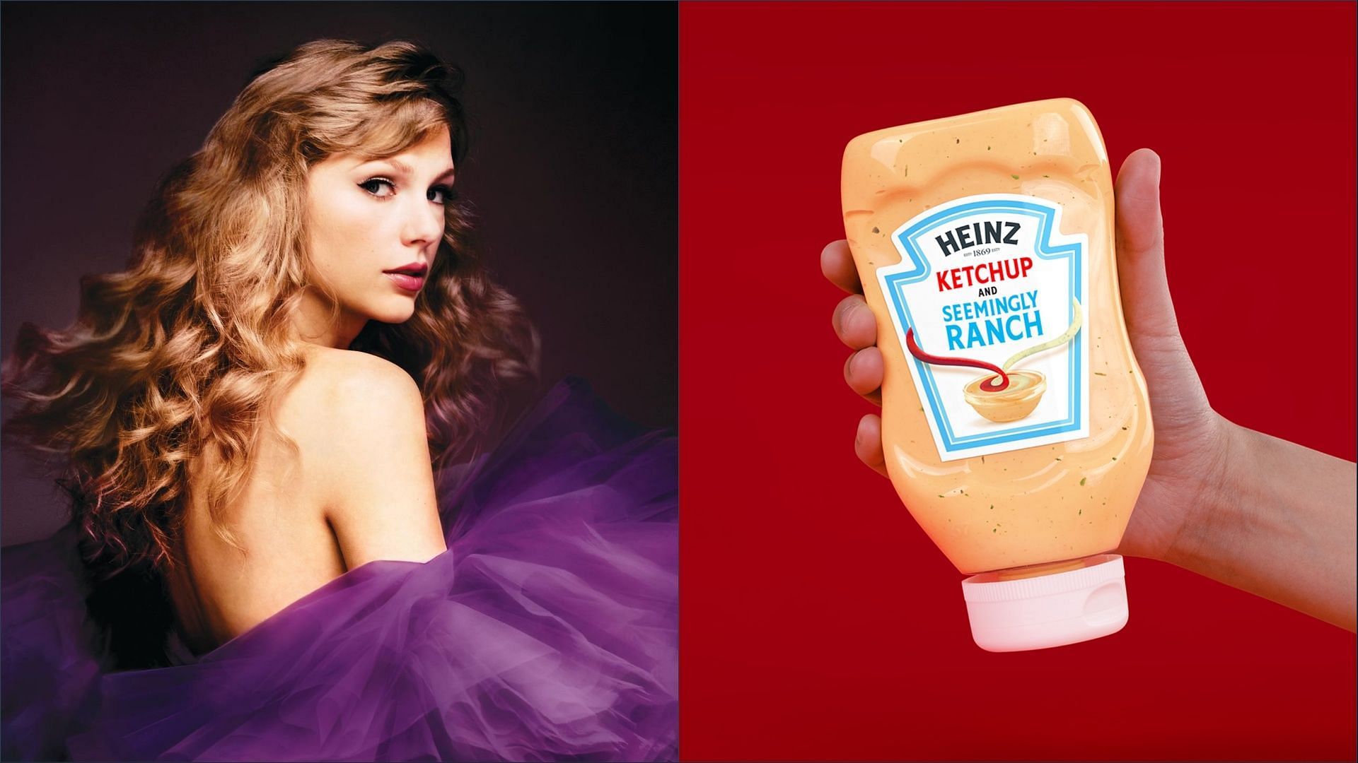 Heinz introduces a new &ldquo;Ketchup and Seemingly Ranch&rdquo; condiment honoring Taylor Swift