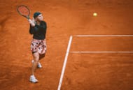 Diana Shnaider pictured at the Hamburg European Open 2023 - Day 7