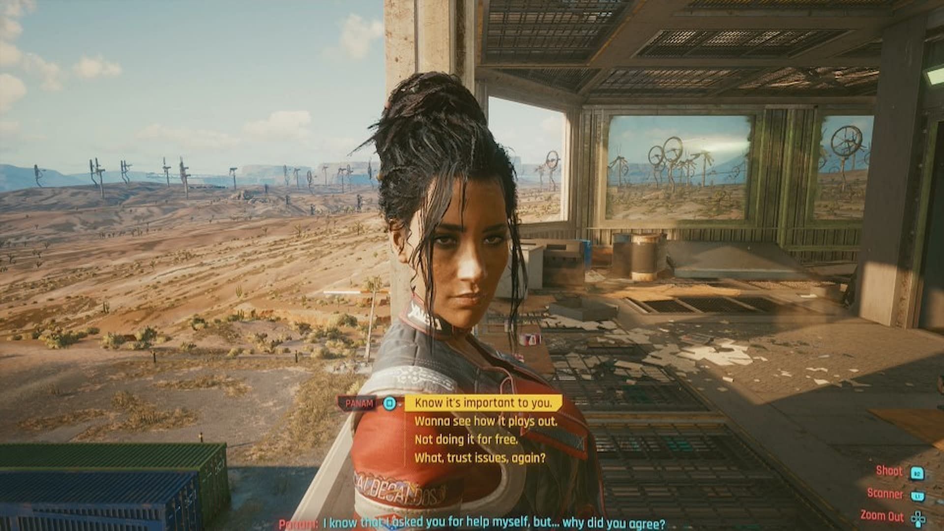 Cyberpunk 2077 Phantom Liberty 2.0 Panam romance guide