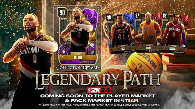 Legendary Path: NBA 2K24 2K Day Collections, Legendary Path event and more