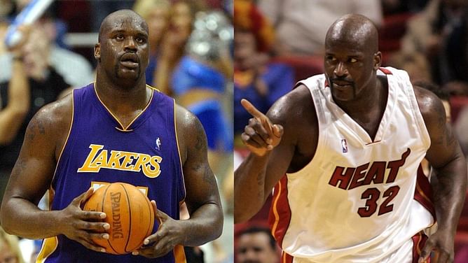 After conceding his rank as 4th greatest Laker, Shaquille O'Neal unfazed by being dubbed 4th best Heat player