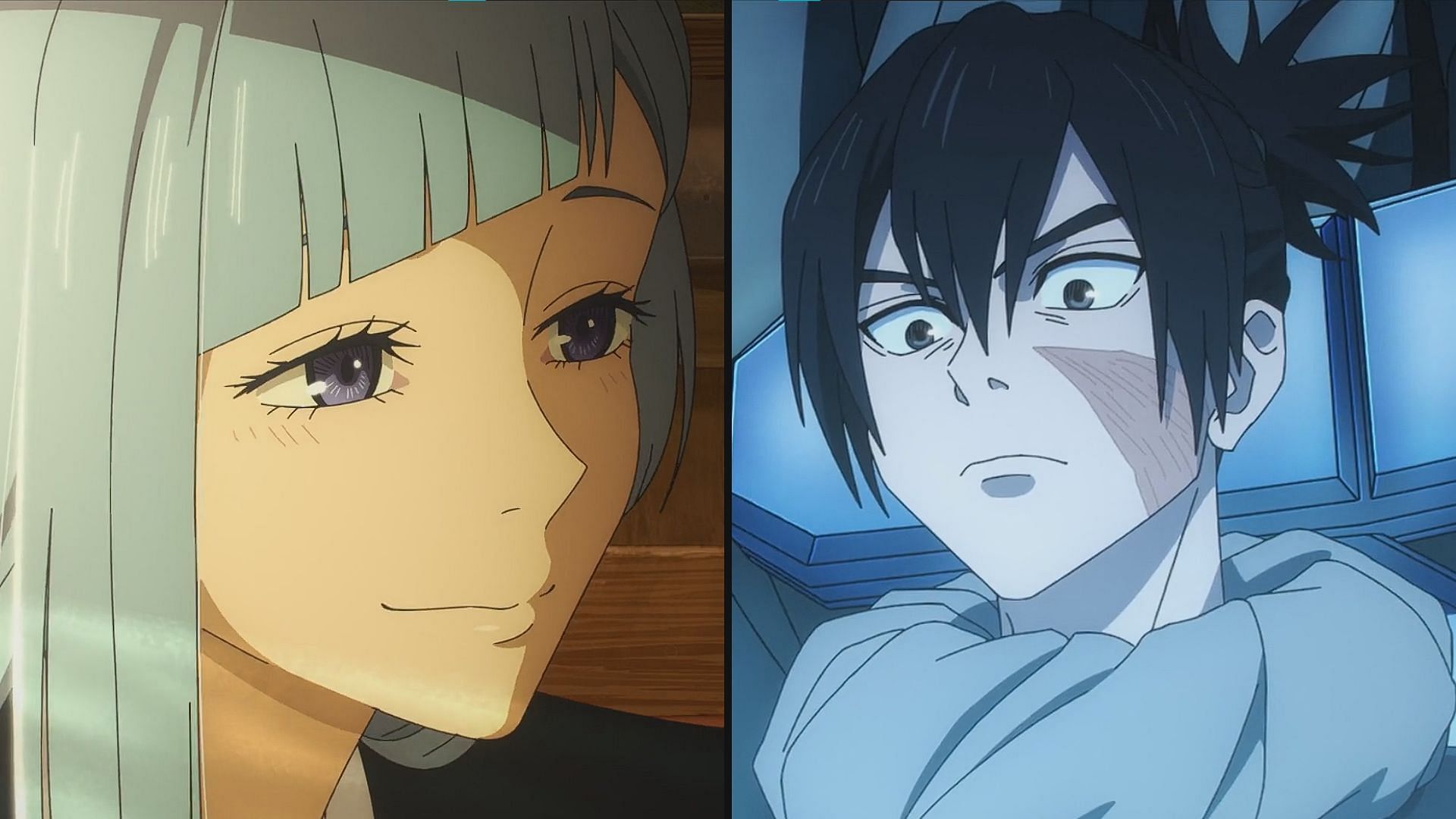 Miwa and Mechamaru as shown in the anime (Image via Studio MAPPA)