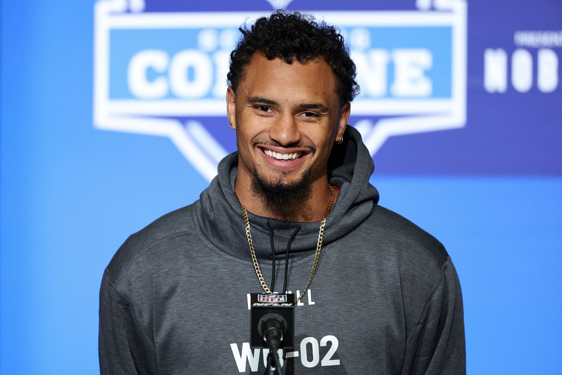 Ronnie Bell at the 2023 NFL Combine
