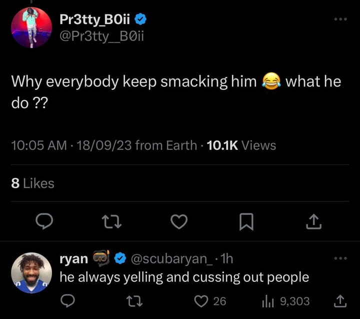 &ldquo;Why everybody keep smacking him&rdquo; - Jack Doherty getting assaulted by