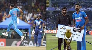 Asia Cup 2023 final: Mohammed Siraj gives away his Player of the Match cash prize to Sri Lanka ground staff
