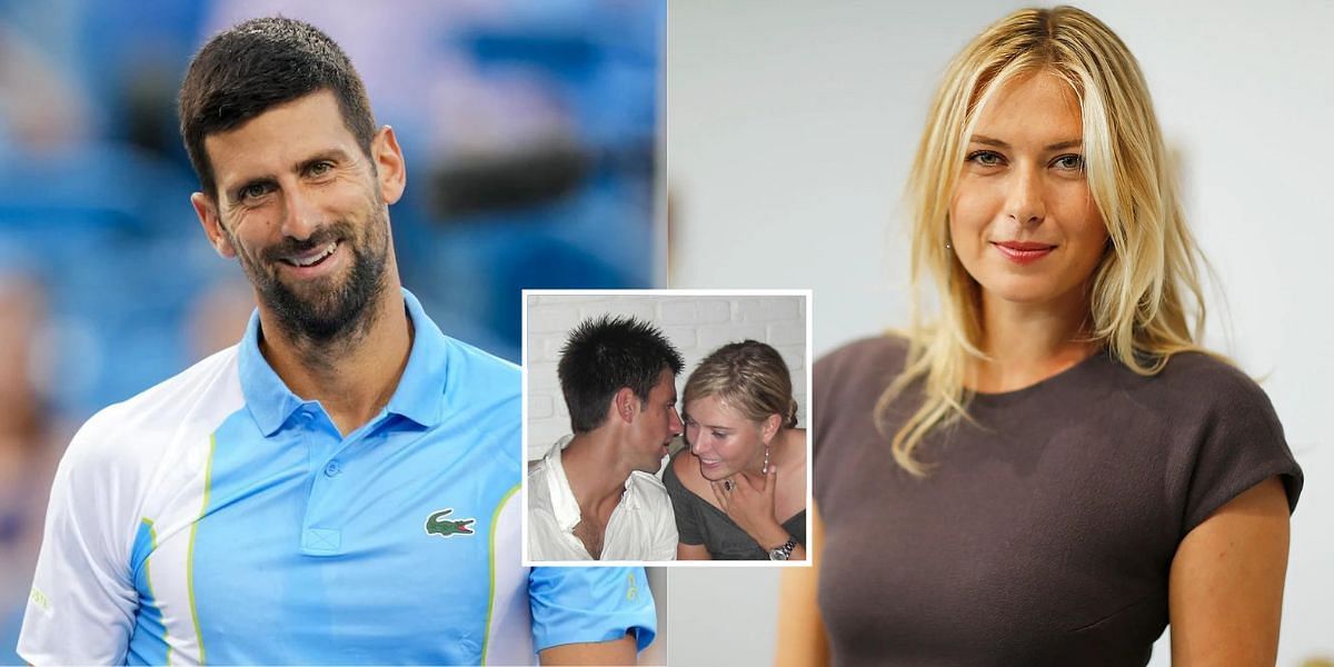 Maria Sharapova recalled a funny bet she made with Novak Djokovic a few years ago