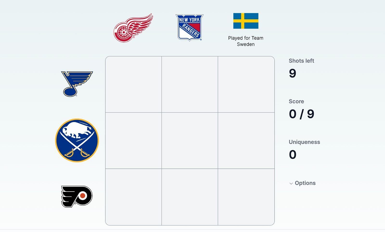 Which players have played for the New York Islanders & Ottawa Senators?  Puckdoku NHL Grid answers for Sept. 9