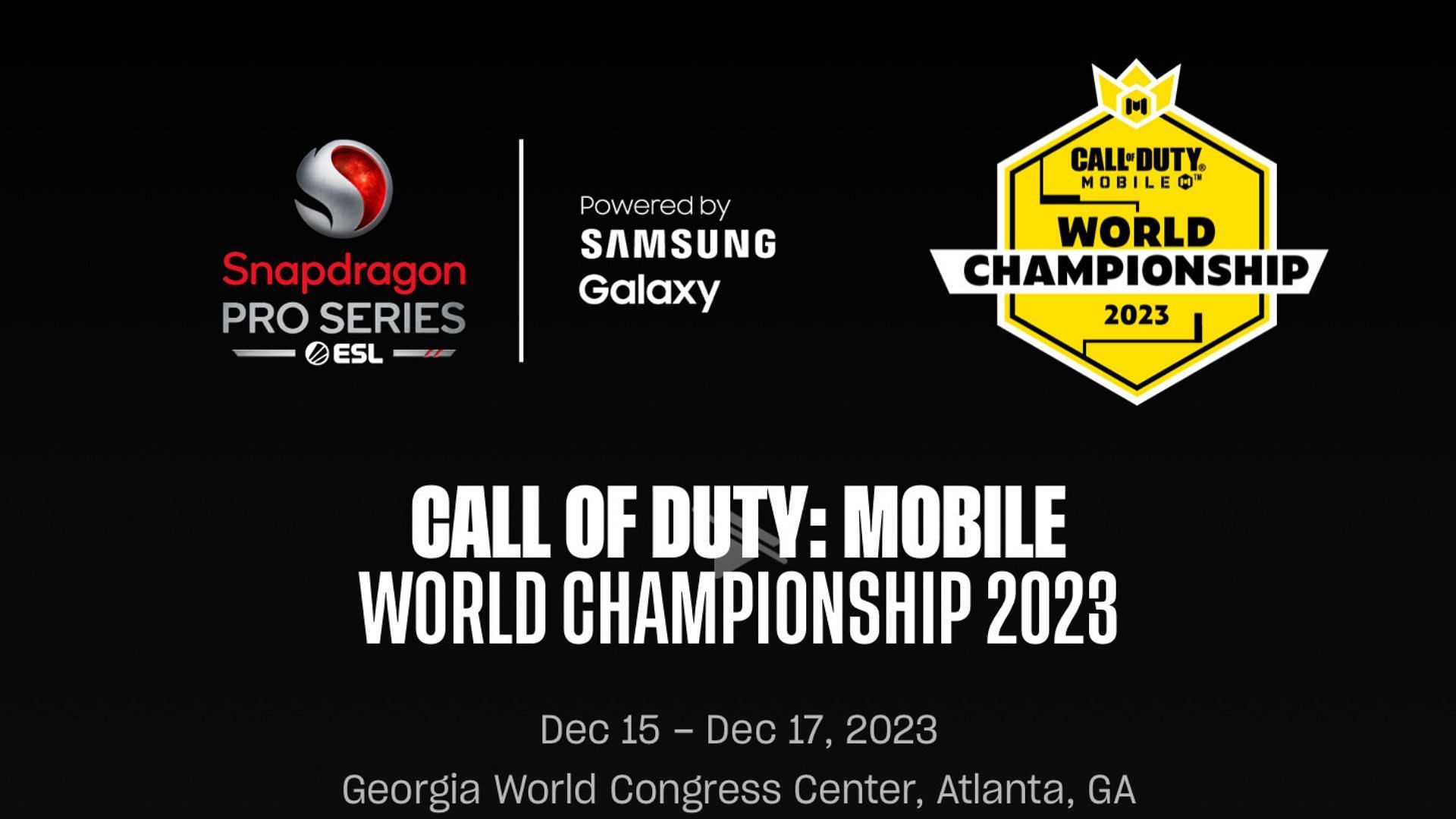 COD Mobile World Championship 2023 Stage 5 will be held in Atlanta (Image via Activision)