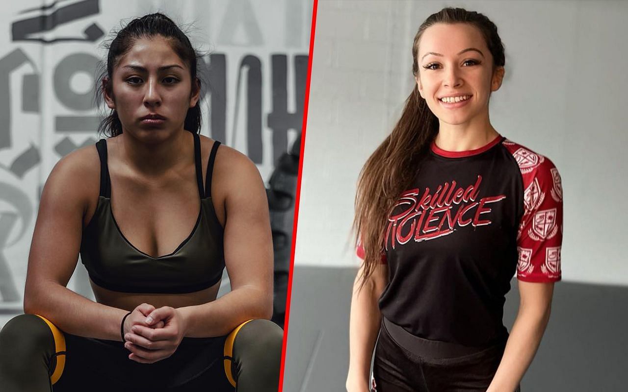 Jessa Khan (Left) faces Danielle Kelly (Right) at ONE Fight Night 14