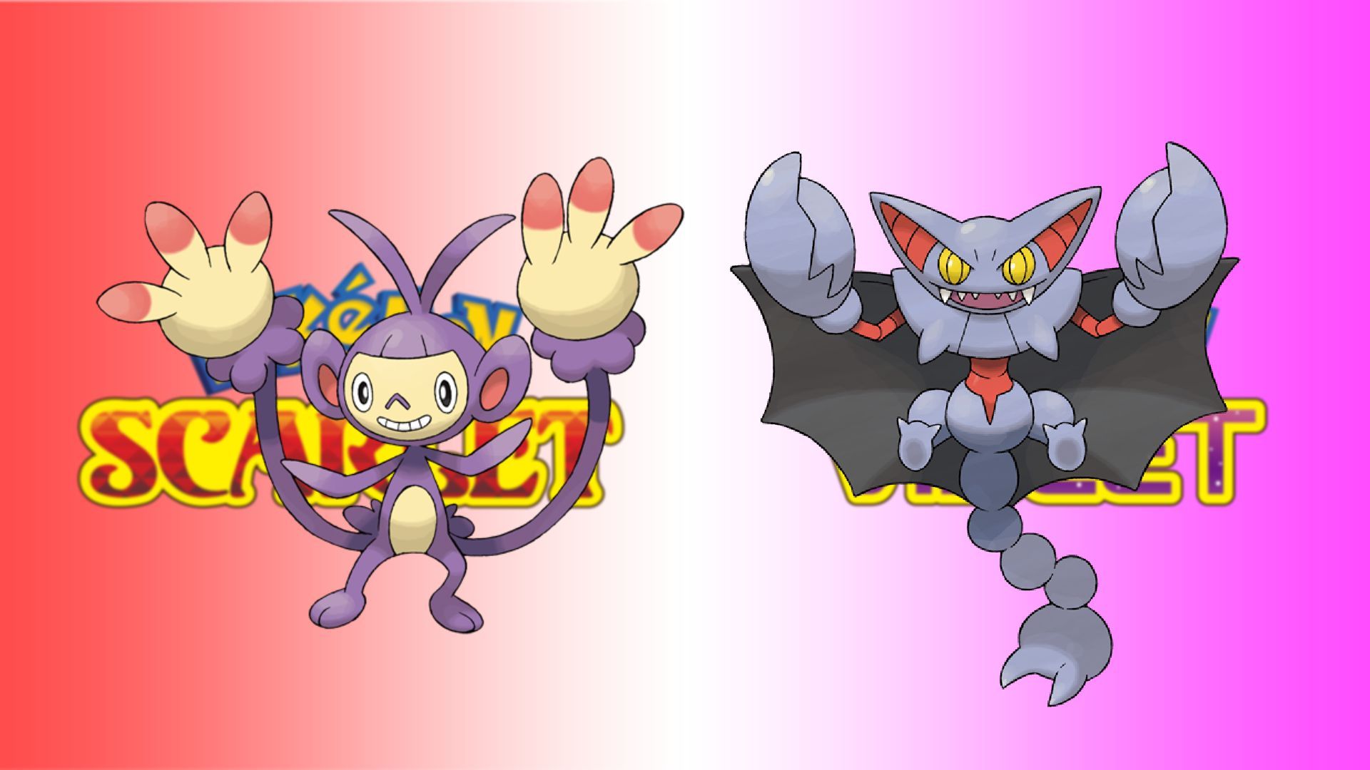 Pokémon Scarlet and Violet Version-Exclusives