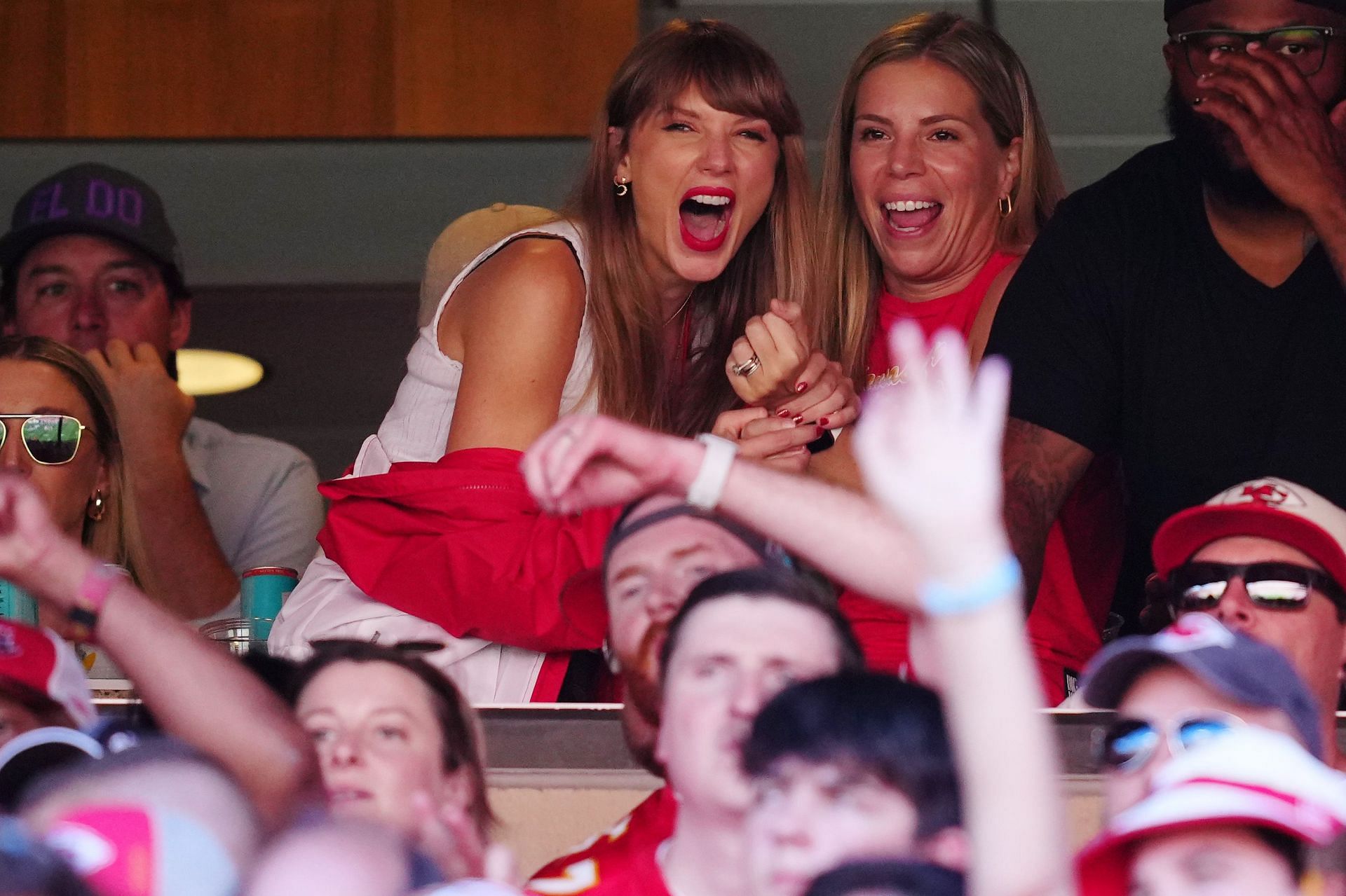 Taylor Swift at the Chiefs Week 3 game vs. Bears