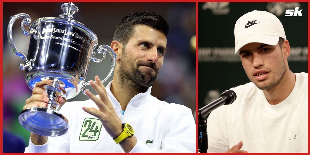 Novak Djokovic reclaimed the World No.1 ranking from Carlos Alcaraz after the US Open.
