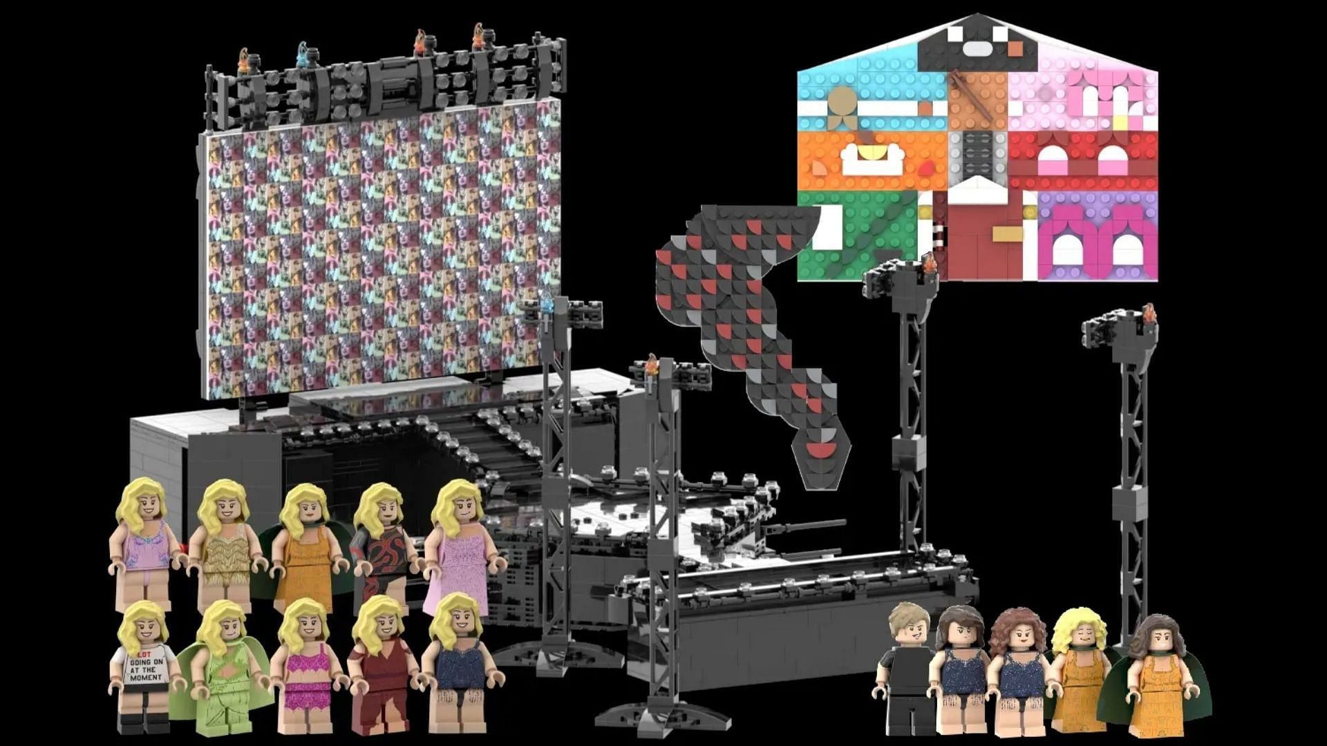 Need this ASAP: Taylor Swift Eras Tour Lego set possibility sends