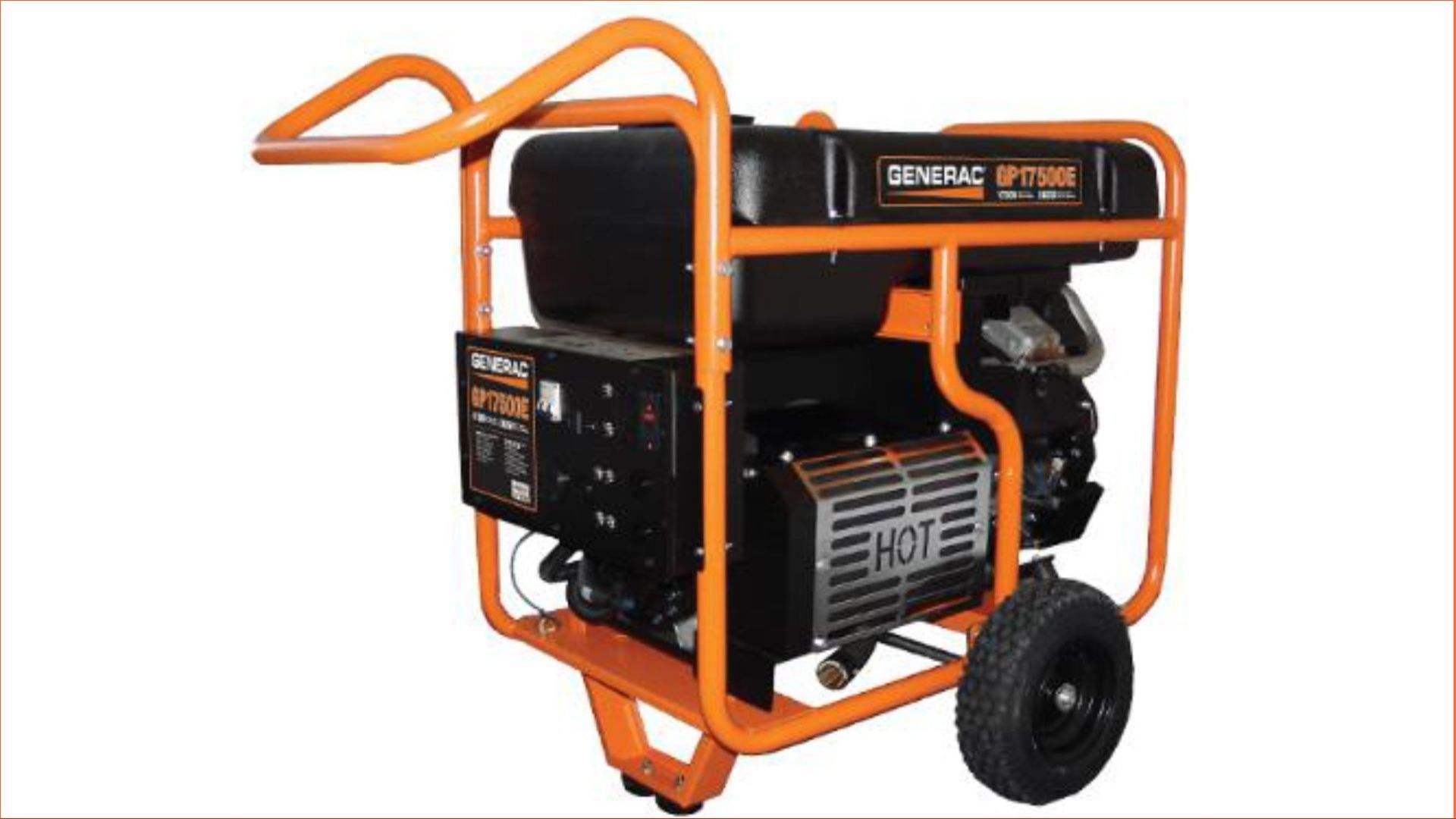 One of the recalled GP17500E Generac Portable Generators (Image via CPSC / Health Canada)