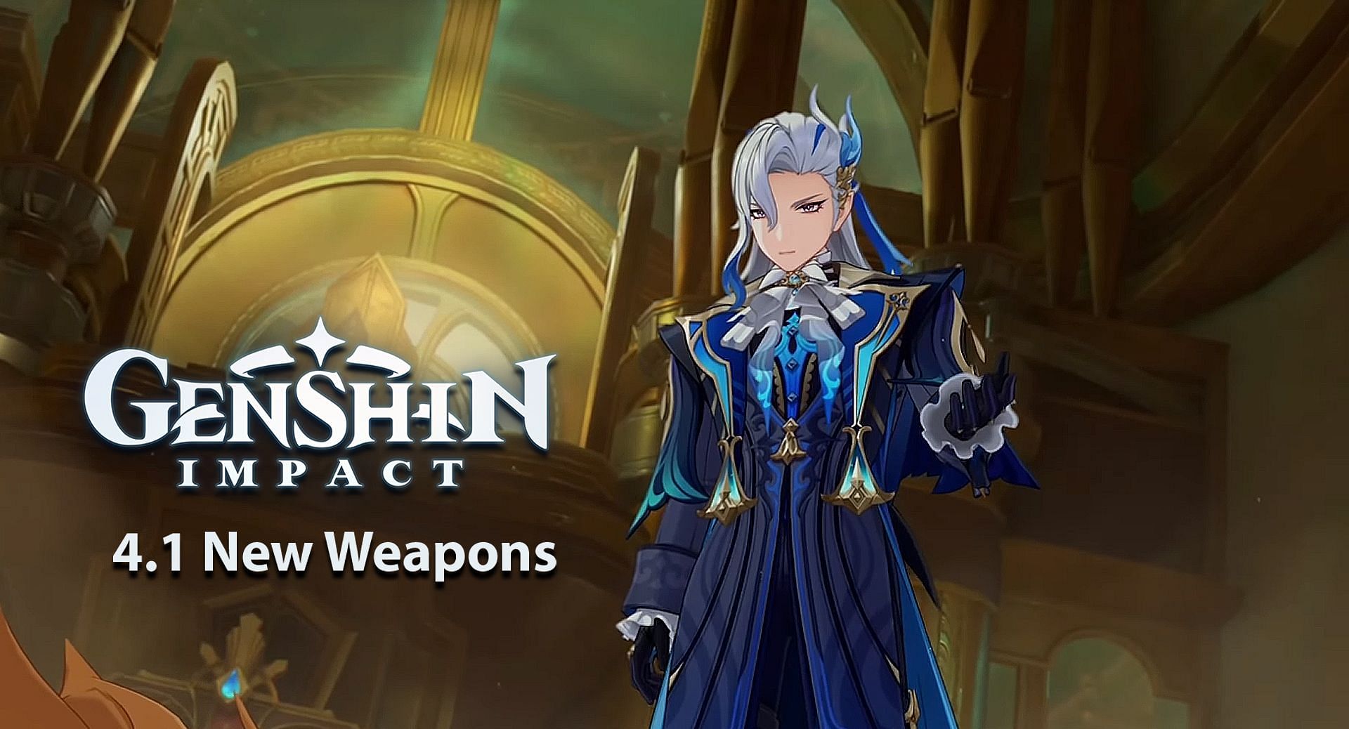Genshin Impact new 4.1 weapons