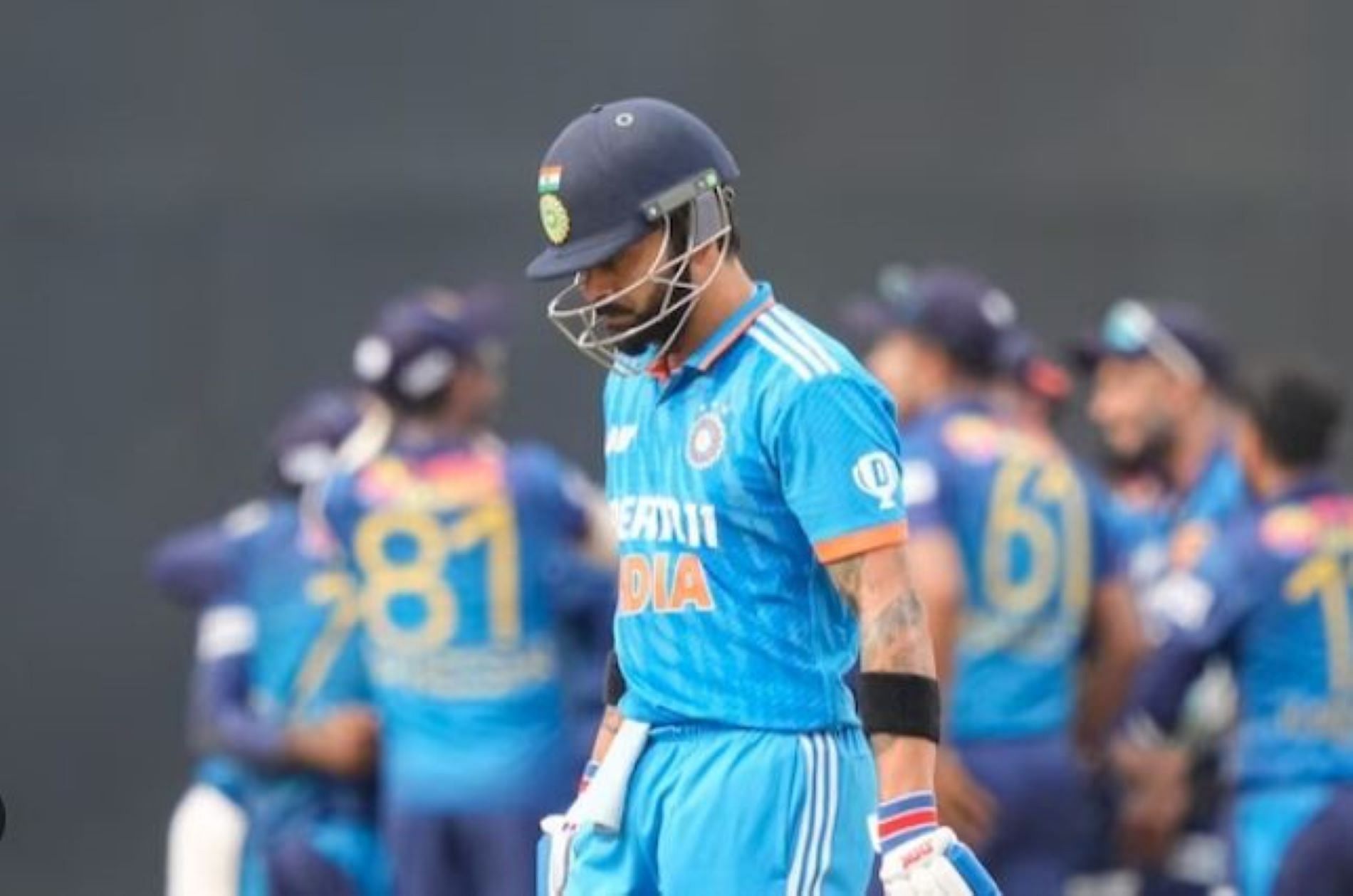 Virat Kohli was undone by left-arm spin in the Super Four clash against Sri Lanka