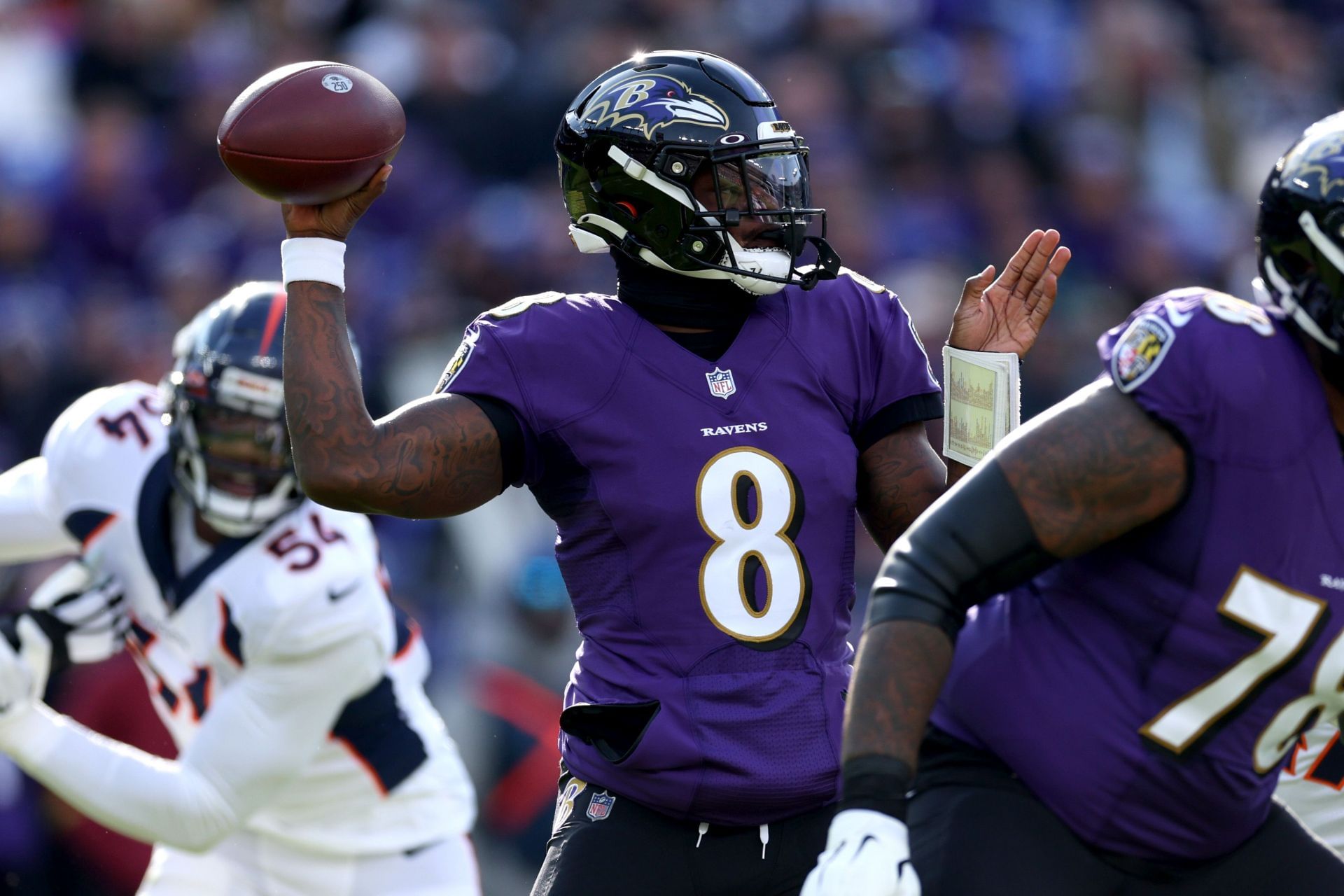 NFL Regular Season: Denver Broncos v Baltimore Ravens