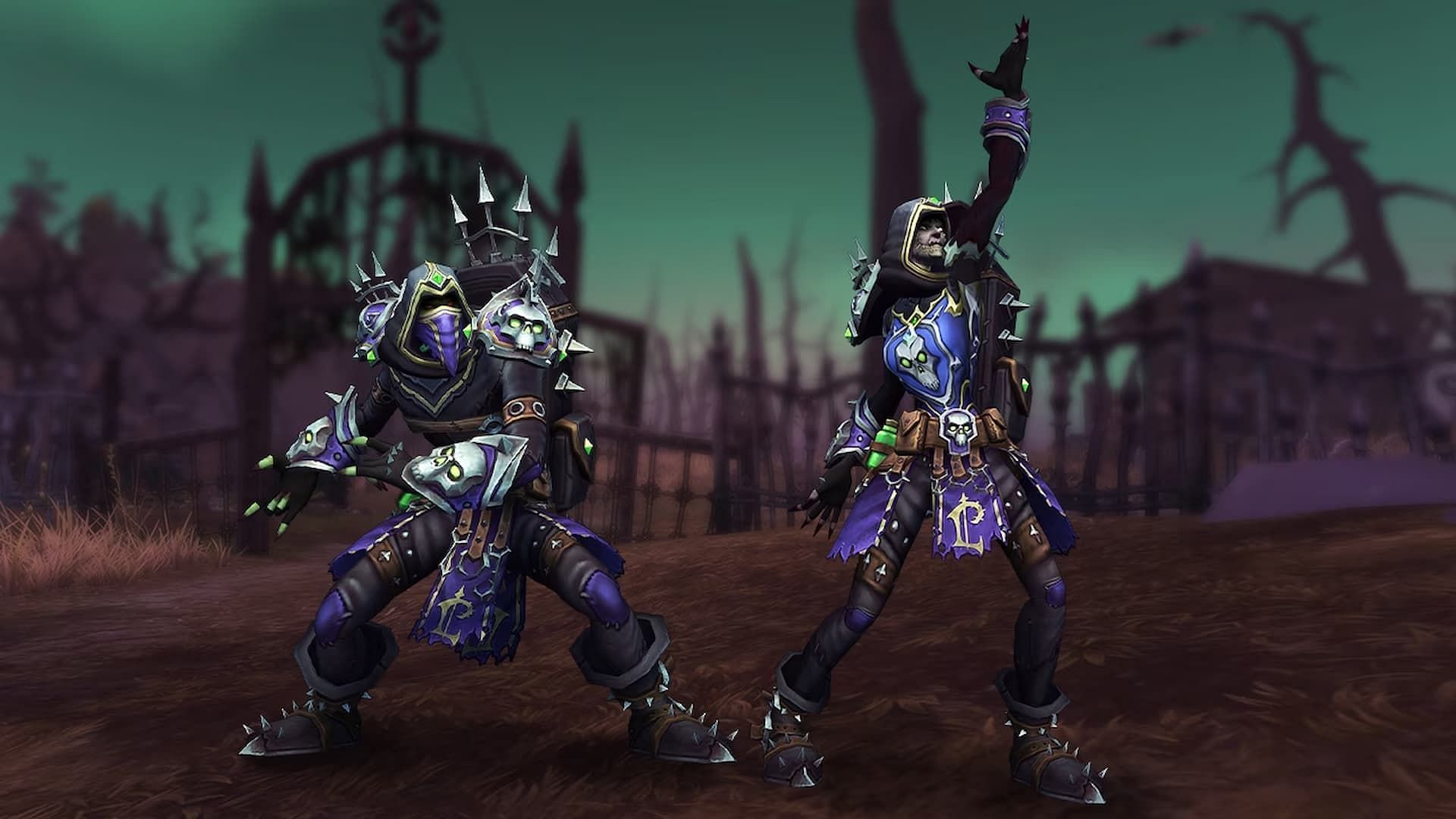 World of Warcraft Undead Heritage armor set
