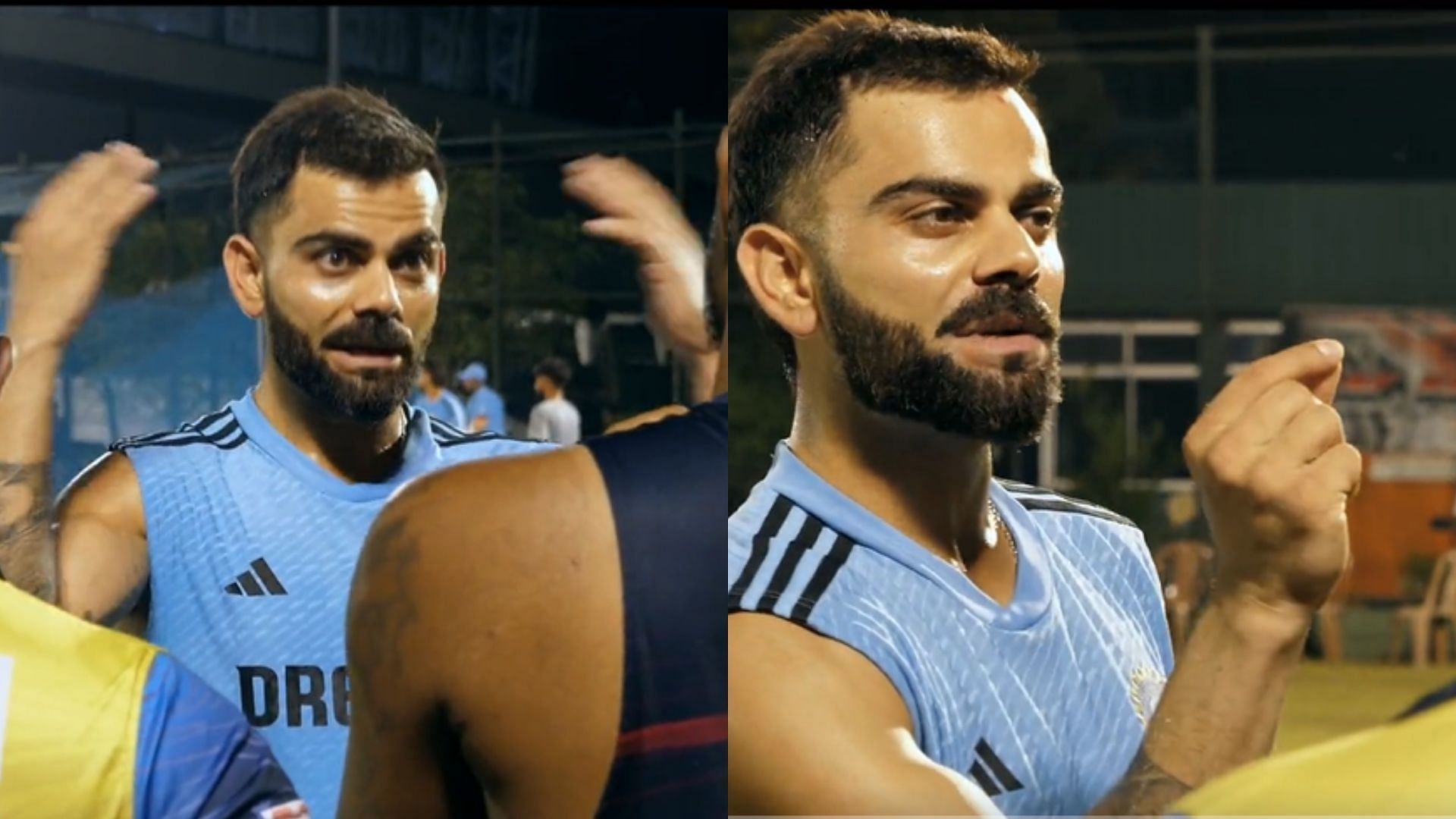 Snippets from Virat Kohli advising youngsters (P.C.:BCCI)