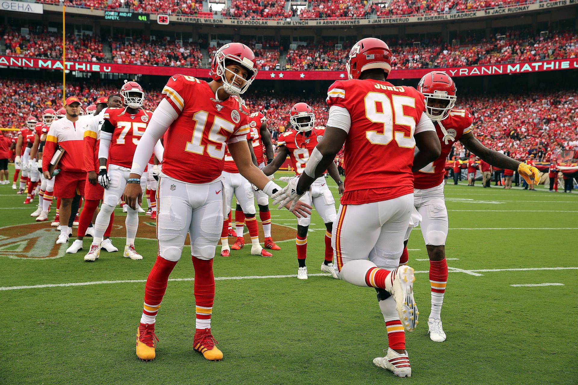 Jones set sack standard for Kansas City defense