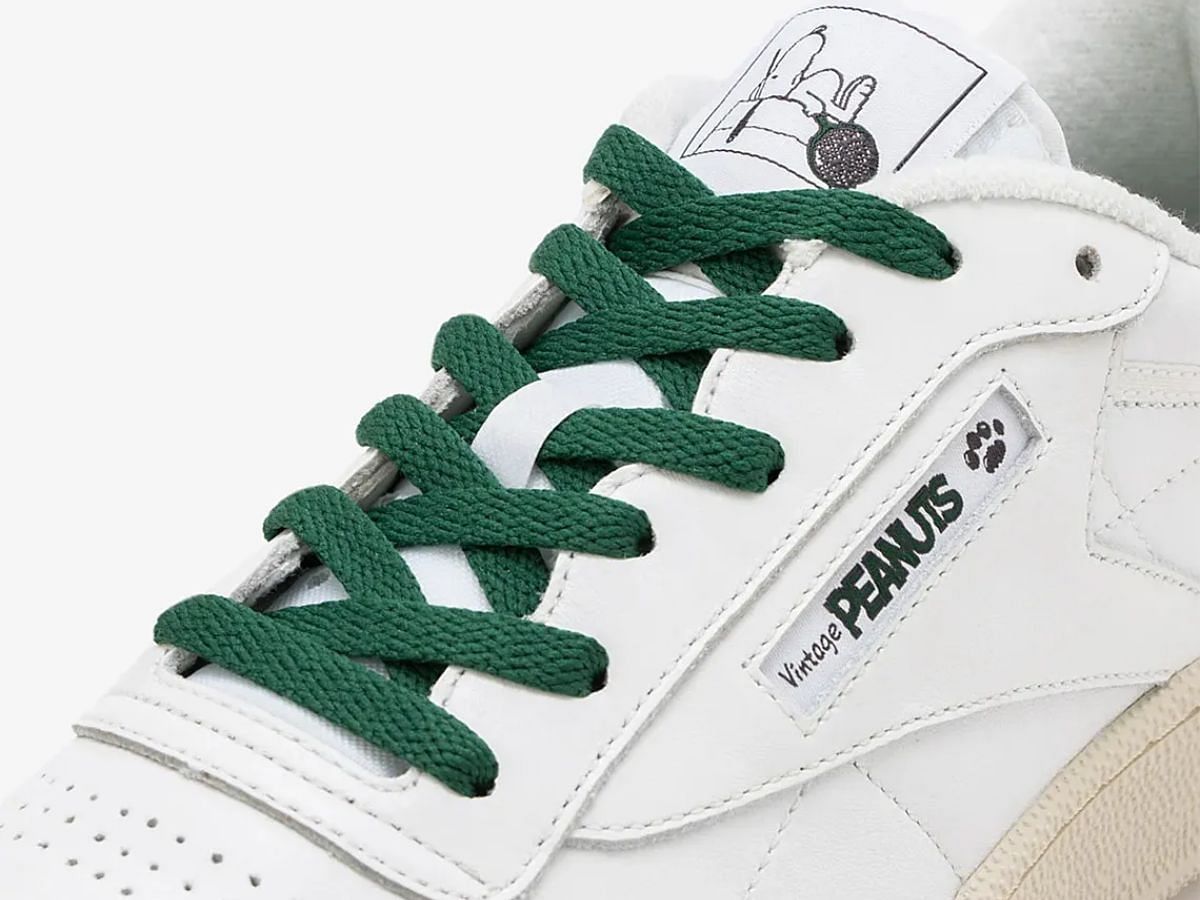 Collection from The Peanuts and Reebok Club C (Image via Instagram/@reebokjp)