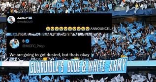"We are going to get dusted", "ANNOUNCE L" - Manchester City fans react as 27-year-old star starts against Newcastle in EFL Cup fixture