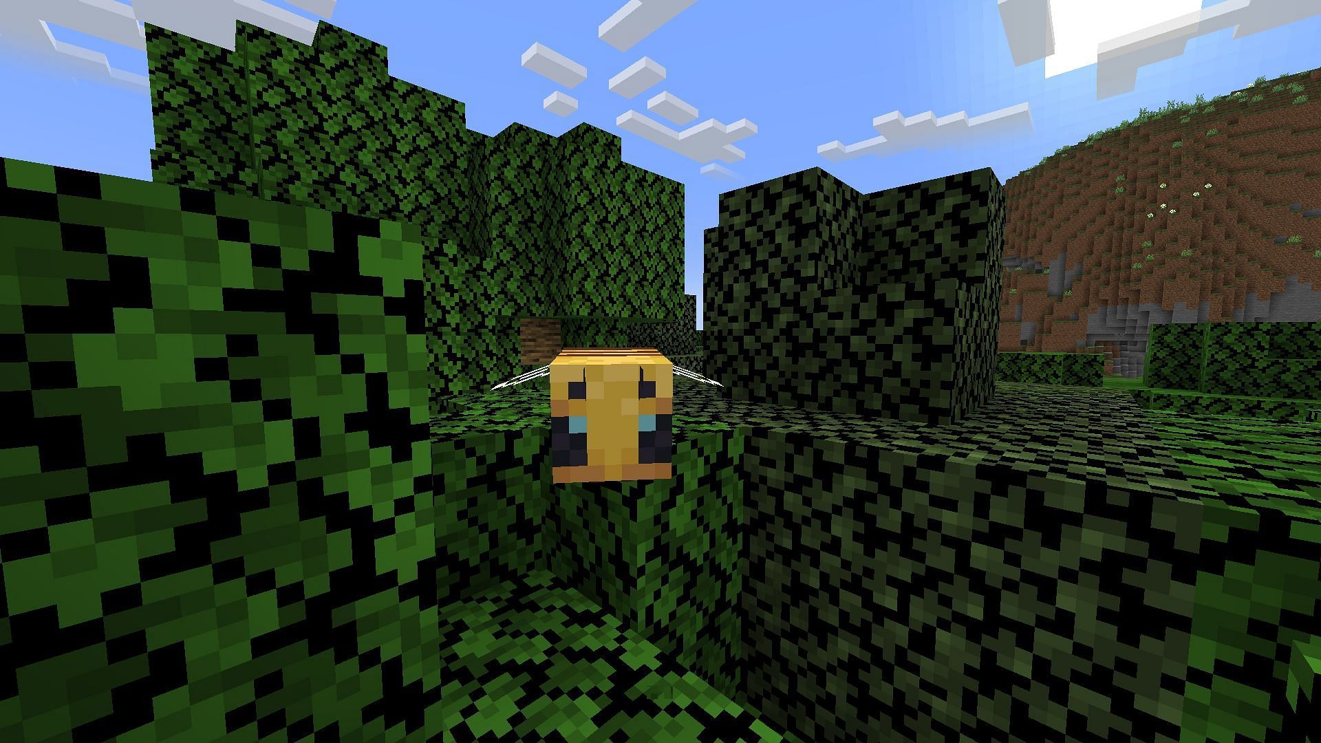 Bees have several features that new Minecrafters might not know about (Image via Mojang)