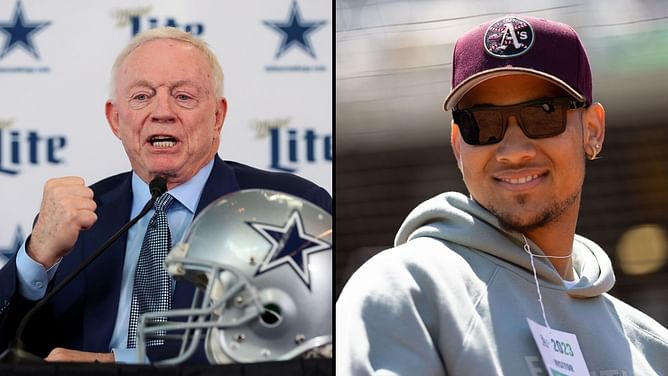 Jerry Jones gets extremely blunt on lack of communication with Dak Prescott, Mike McCarthy over Trey Lance trade