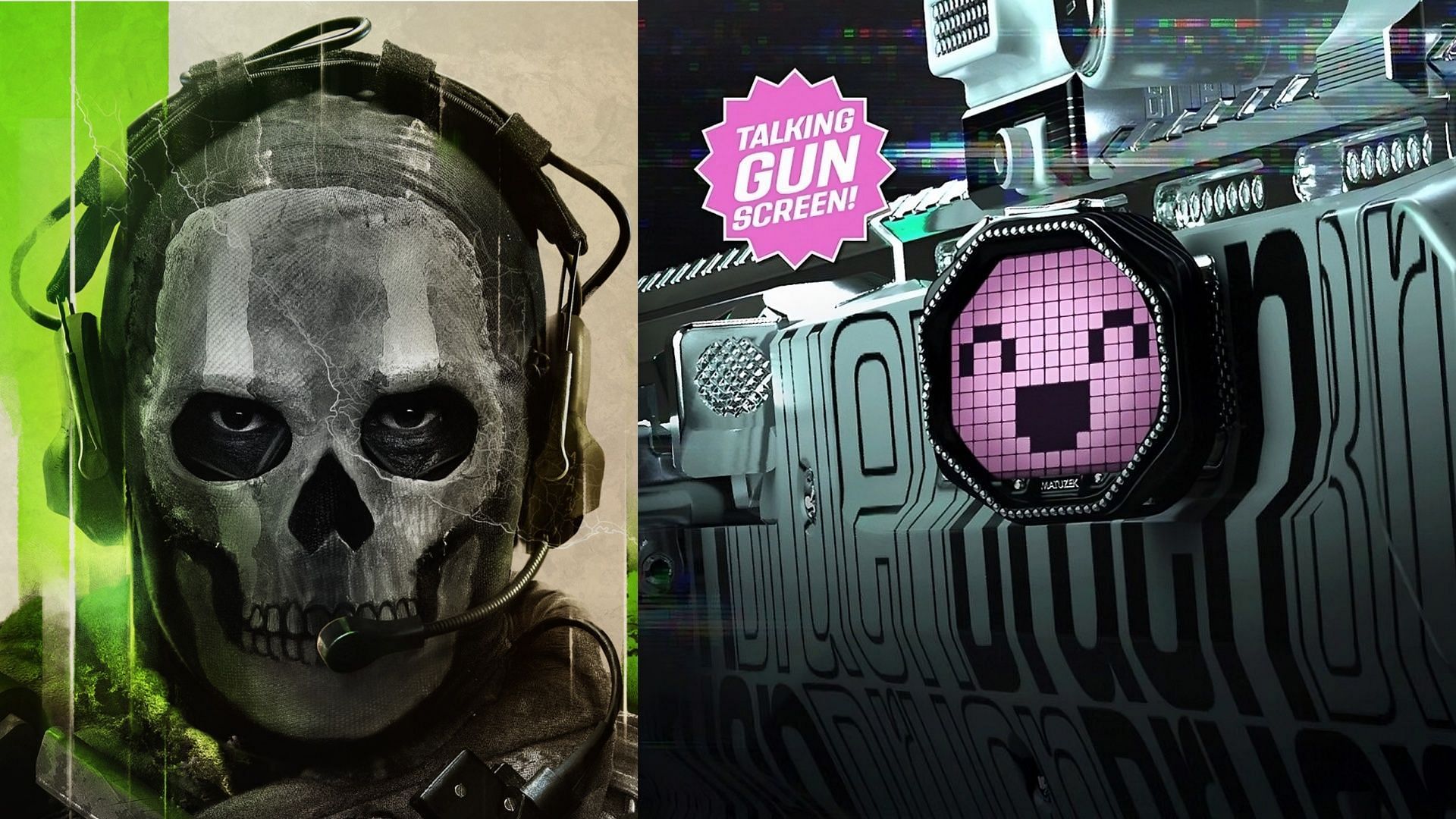 Ghost Operator face on the left and NPC Battle Buddy on the right.