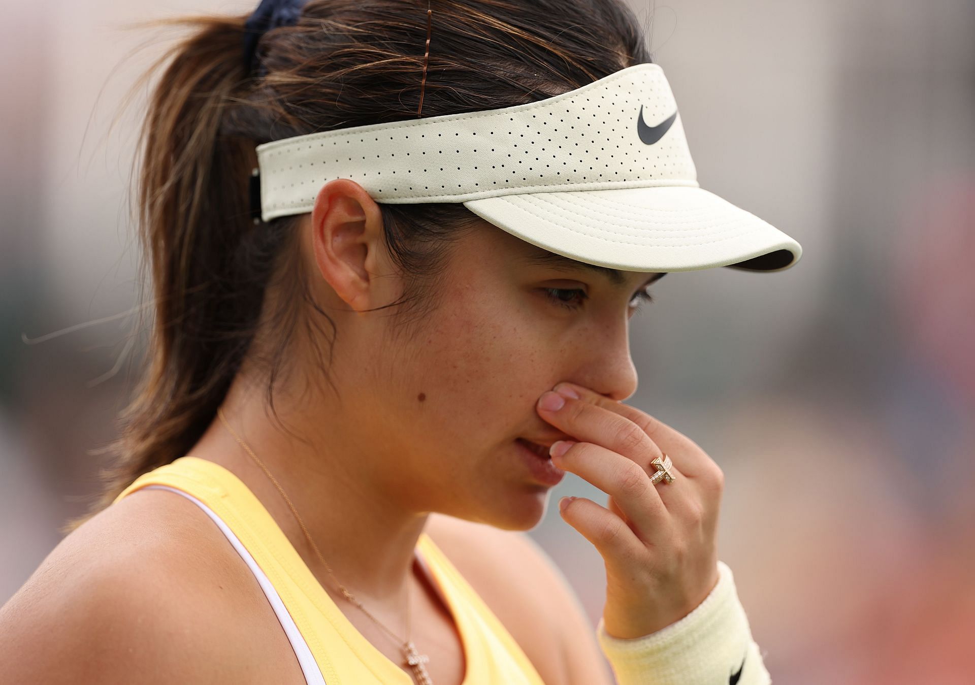 Emma Raducanu at the 2023 BNP Paribas Open