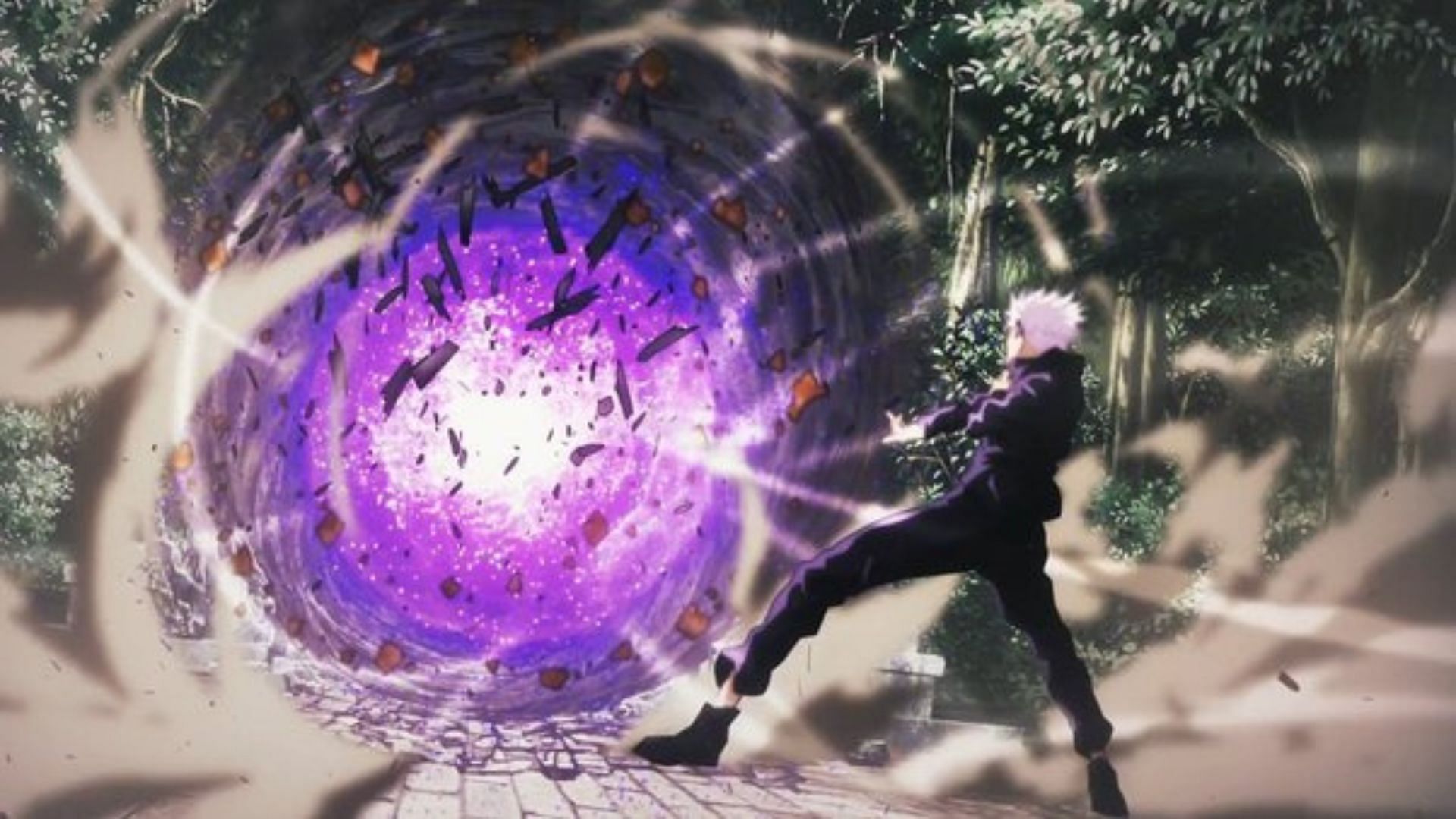 Gojo's Hollow Purple (Image via Studio MAPPA)