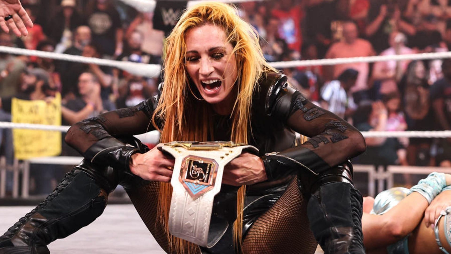 Look: Becky Lynch, Seth Rollins celebrate daughter Roux's birth