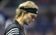 Alexander Zverev pictured at the 2023 US Open - Day 10