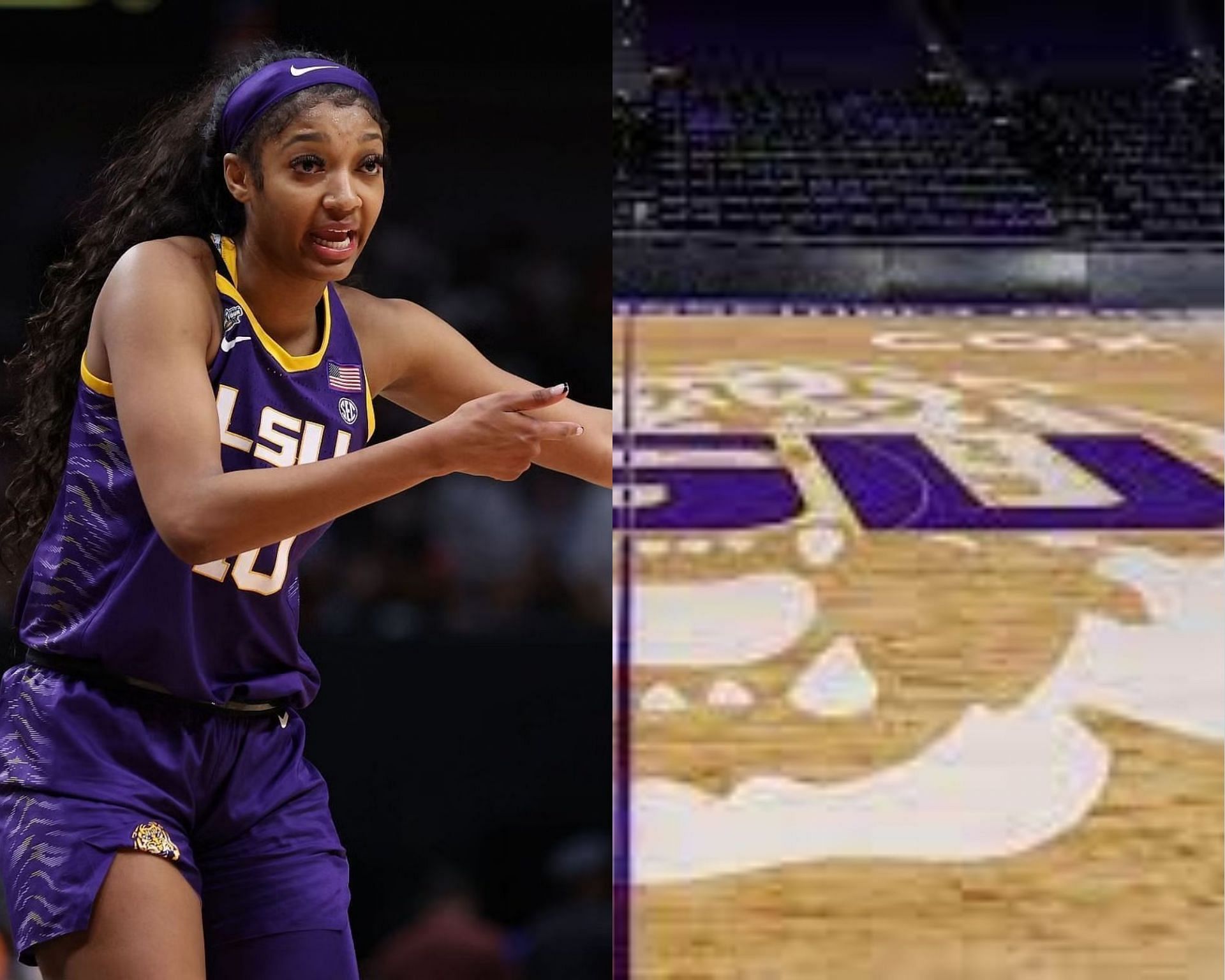 LSU basketball star Angel Reese