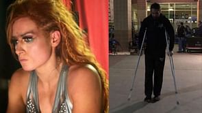 Becky Lynch had to take Seth Rollins away on a wheelchair after recent WWE event