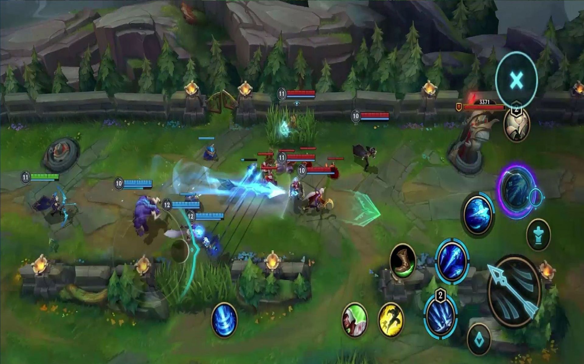 League of Legends: Wild Rift gameplay (Image via Riot Games)