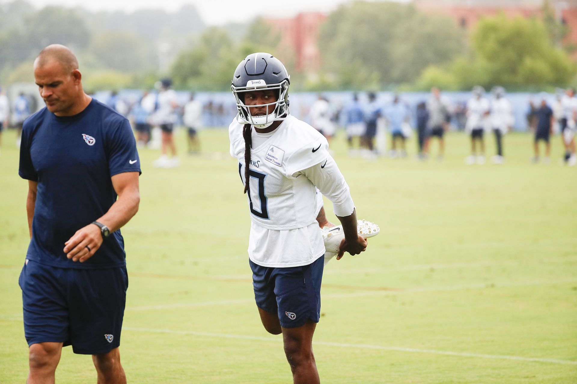 DeAndre Hopkins during Tennessee Titans Training Camp