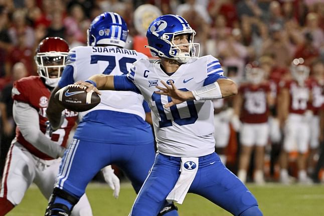 BYU vs. Kansas Prediction & Betting Tips - September 23 | College Football Week 4