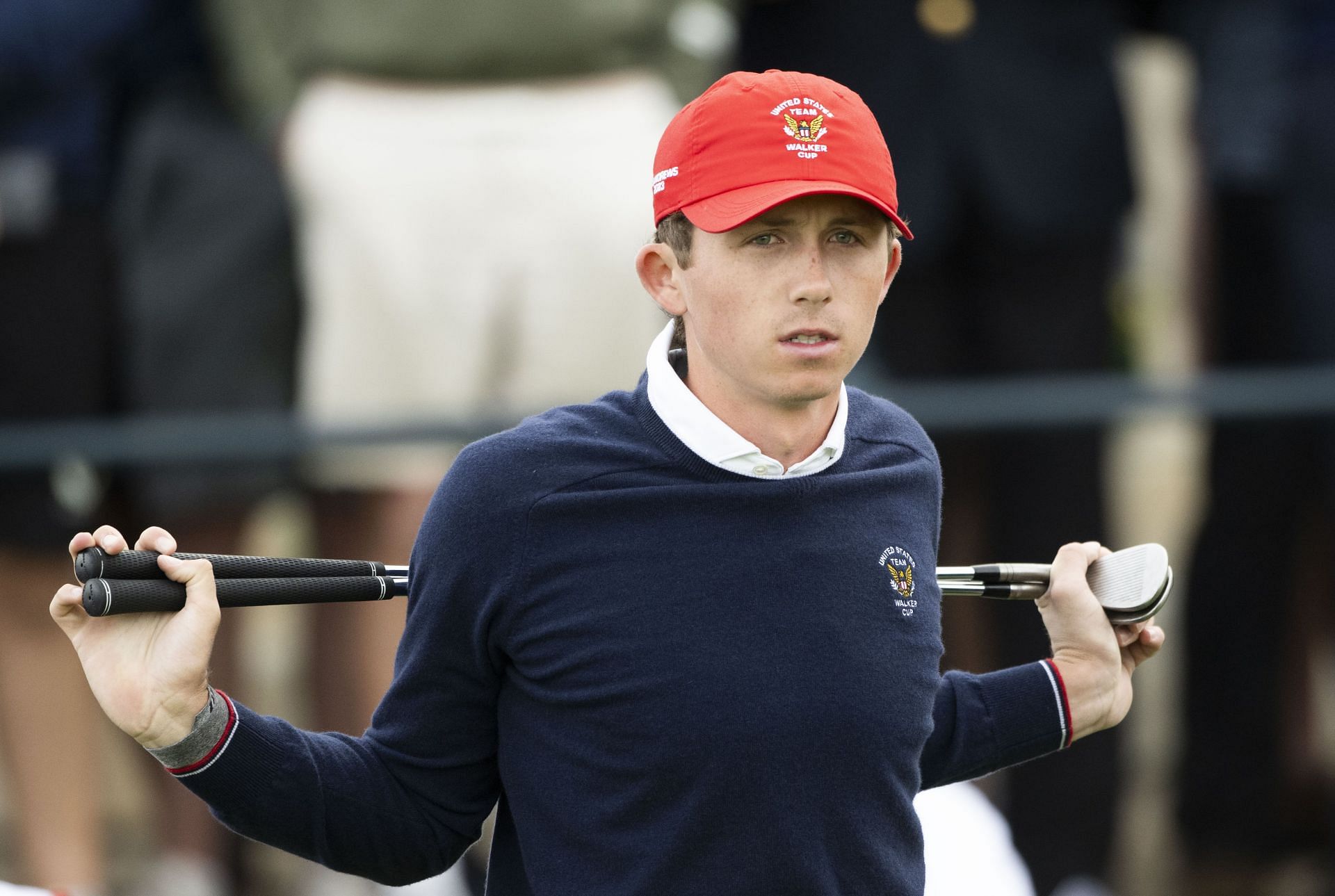 Gordon Sargent was the best player for the Team USA in the 2023 Walker Cup