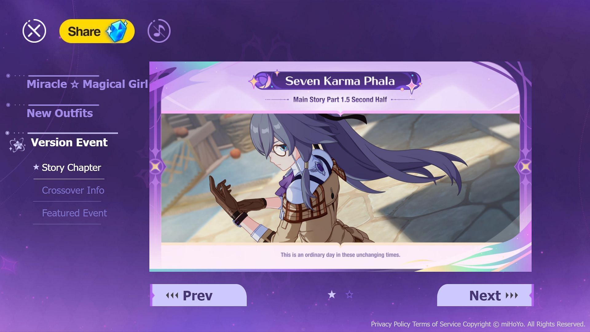 Seven Karma Phala Story Chapter XL (Image via Honkai Impact 3rd)