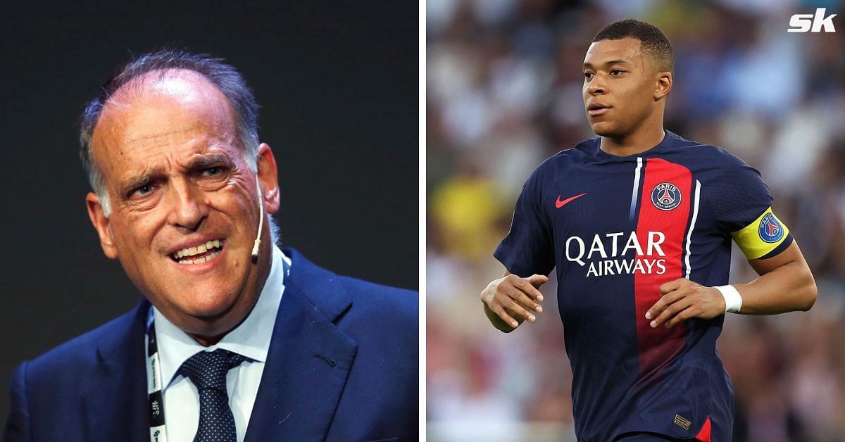La Liga president Javier Tebas says Kylian Mbappe to Real Madrid is not 100 per cent done for next season