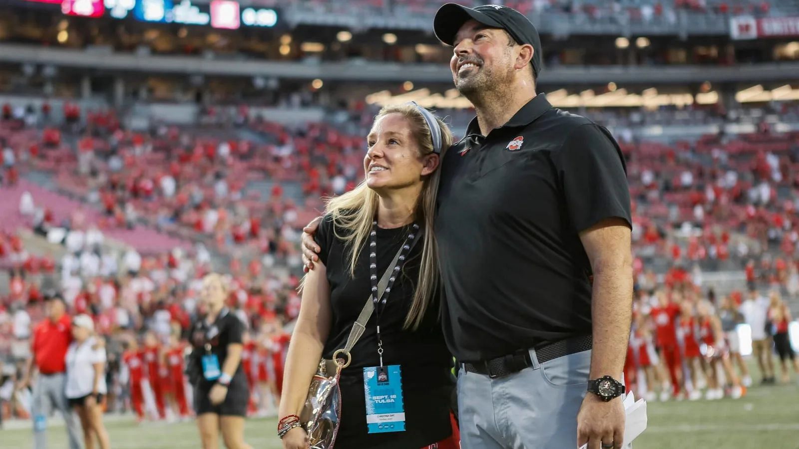 Who is OSU Coach lane Ryan Day's Wife, Christina Spirou?