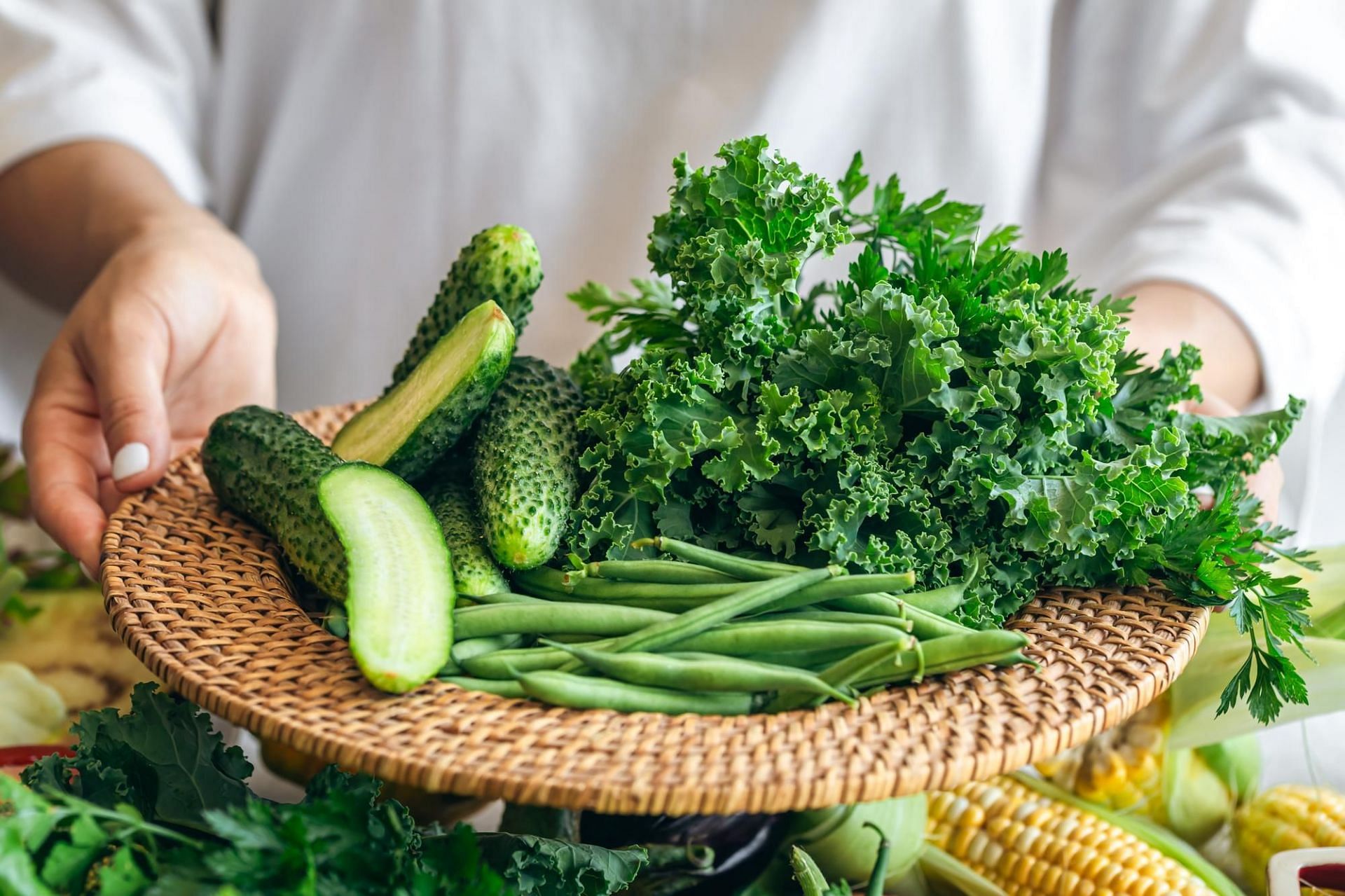 Kale contains powerful antioxidants. (Image via Freepik/pvproductions)