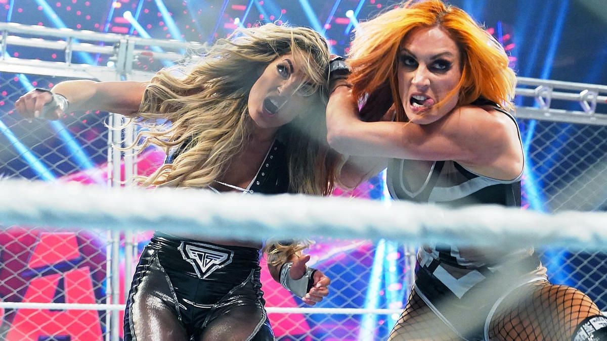 Becky Lynch and Trish Status kicked off Payback in spectacular fashion.