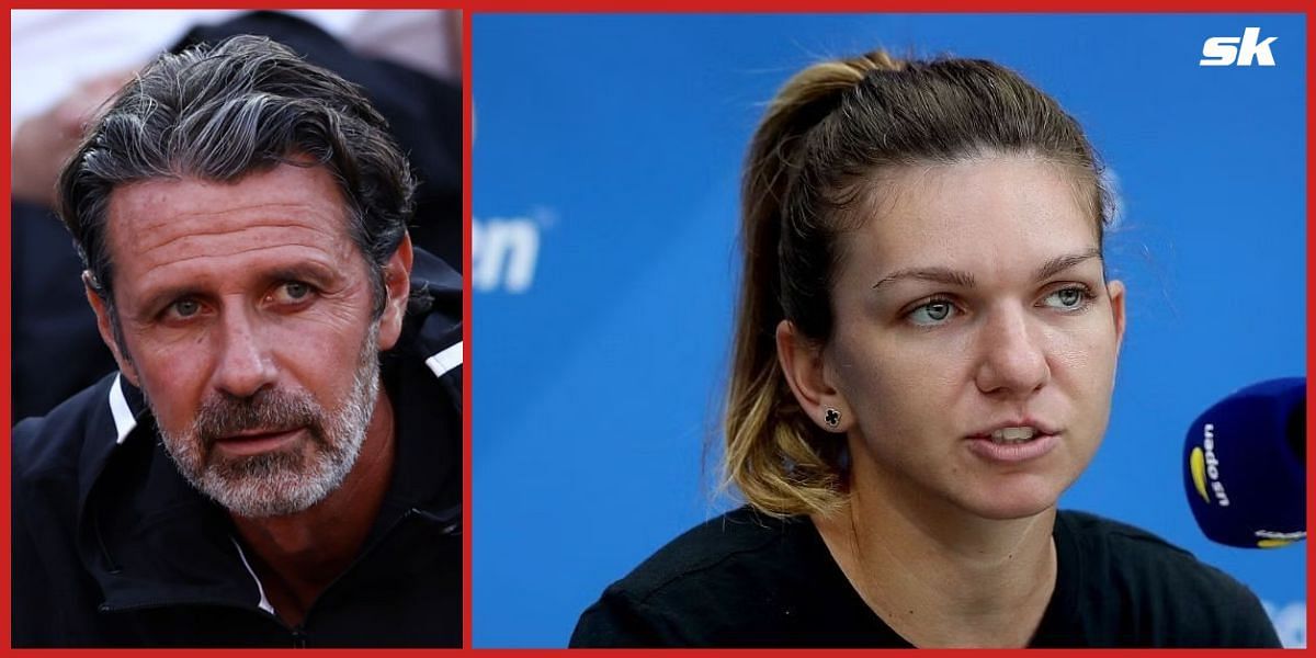 Patrick Mouratoglou and Simona Halep