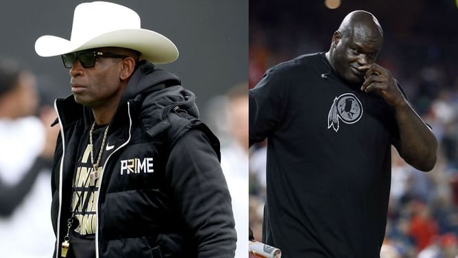 “If general doesn't panic, troops don't panic” – Shaquille O'Neal equates Deion Sanders to Phil Jackson over locker room psyche